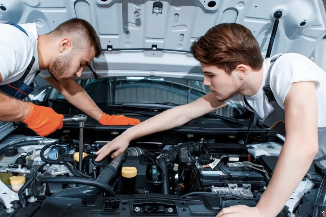 Automotive workshop practical training
