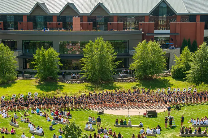 Student common area at the Melbourne campus